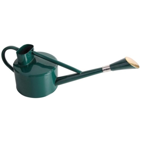 Esschert Design Handliche Gießkanne, Wasserkanne, 5 Liter, ca. 64 cm x 23 cm x 21 cm