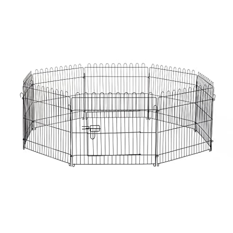 PawHut® Welpenauslauf Welpenzaun Laufstall Freilaufgehege Welpengitter Maße: 71x61cm