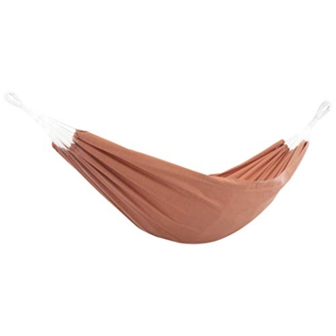 Vivere BZSUN13 Brasilianische Sunbrella®-Doppelhängematte, Coral, mehrfarbig