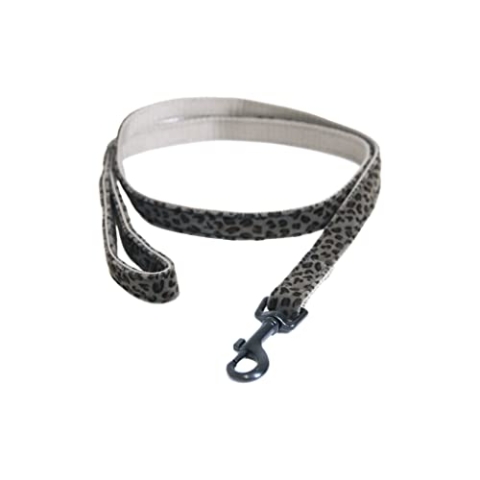 Kentucky Dogwear Hundeleine mit Tiermuster, Länge:120cm, Farbe:Leopard grau