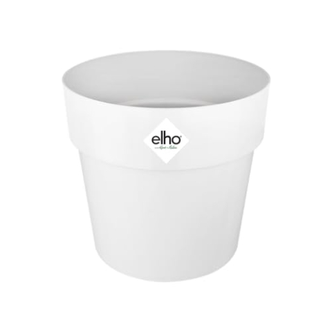 elho B.for Original Rund 35 - Blumentopf für Innen - Ø 35.0 x H 32.0 cm - Weiß/Weiss