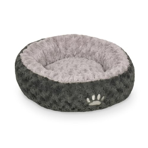 Nobby Donut "SEOLI" dunkelgrau / hellgrau Ø 60 cm