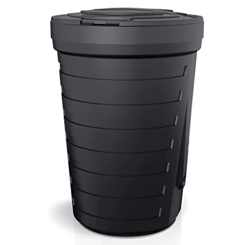 RAINCAN 210L Regenwassertank, Abmessungen (mm) 648x648x928, Farbe Schwarz