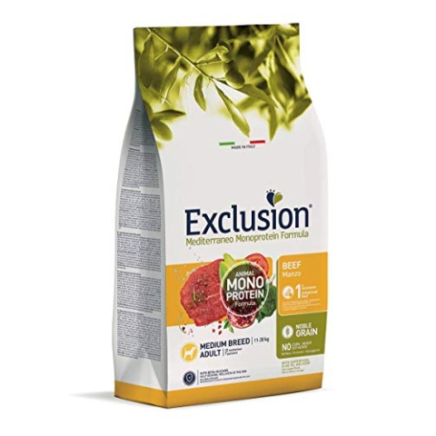 Exclusion Mediterraneo Noble Grain Adult Rind medium 12 kg