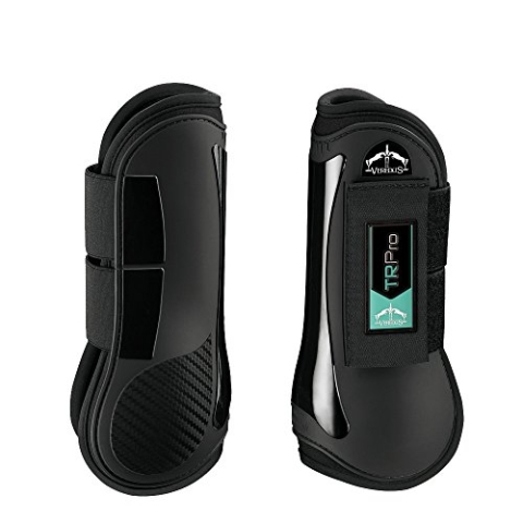 Veredus Gamaschen -TR Pro Front- Farbe L/schwarz