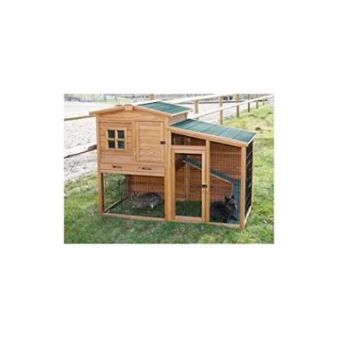 Kerbl Pet Pet Kleintierstall FORTUNA 160x80x117cm inkl.Freigehege