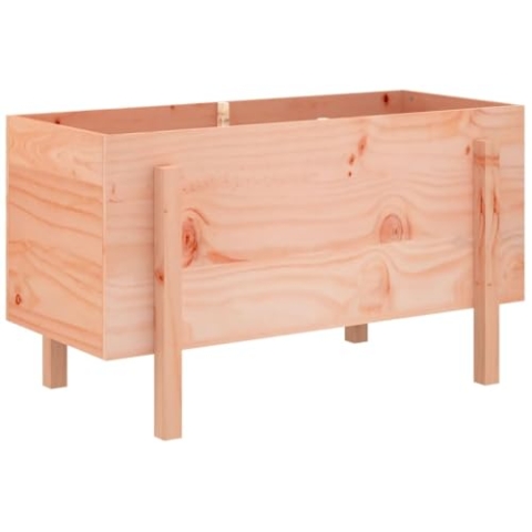 vidaXL Hochbeet, Pflanzkübel Gartenbeet für Garten Balkon Terrasse, Pflanzkasten Blumenkasten zum Selber Bauen, Pflanzbeet Gemüsebeet, Massivholz Douglasie