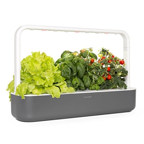 Click and Grow Growbox, Smart Garden, einfacher als Hydroponisches anzuchtsystem, Indoor Garten, kräutergarten, Indoor gewächshaus mit 9 Plant pods dabei