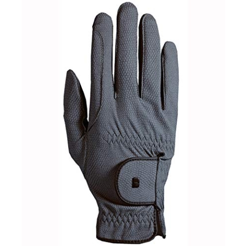 Roeckl Roeck Grip Handschuh, Unisex, Reithandschuh, Anthrazit, Größe 6