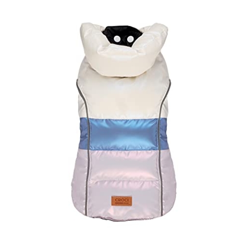 Croci Pearly Dream Blue GEFÜTTERTE Jacke 40 cm