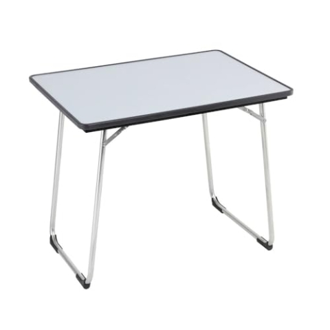 Lafuma Mobilier Klappbarer Gartentisch, 80x57 cm, Wetterfest, Fidji, Carbon (Grau), LFM1487-3631