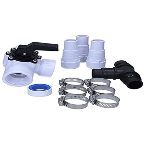 POOLEX - Kit Bypass 32/38 mm – PC-BYPASS-32 – Anschluss der Wärmepumpe Pool an das Filtersystem – kompatibel mit der Reihe Nano