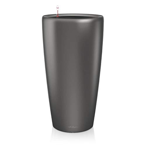 LECHUZA RONDO Premium 32 anthrazit metallic 15783