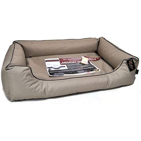 Lebon Hundebett Paula PLUS - Beige 100 x 75 cm