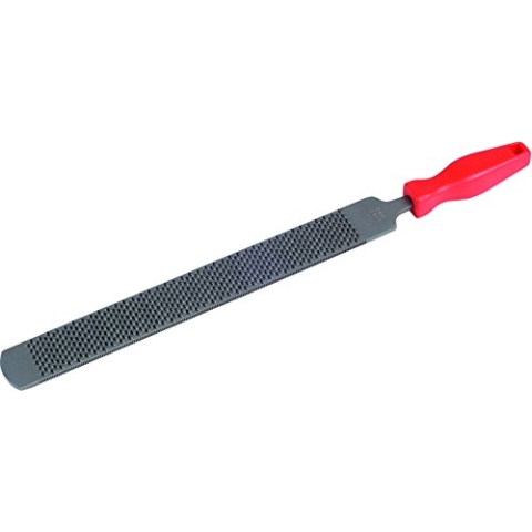 HUFRASPEL "Dick" gerade, mit stabilen Kunststoffgriff (ca. 40 cm lang)
