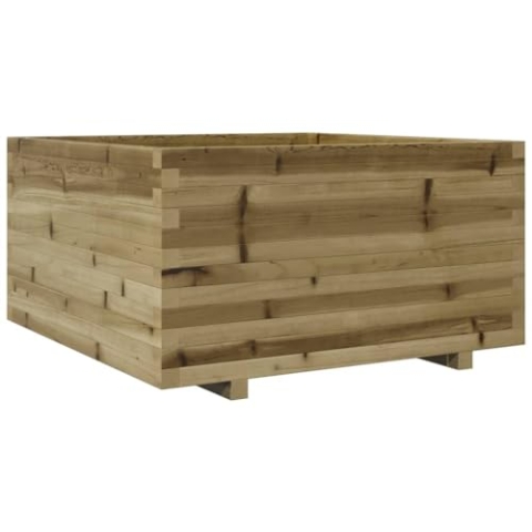 vidaXL Pflanzkübel, Blumenkasten für Garten Balkon Terrasse, Hochbeet für Gemüse Blumen Pflanzen, Blumenkübel Gemüsebeet Pflanzkasten, Kiefernholz Imprägniert