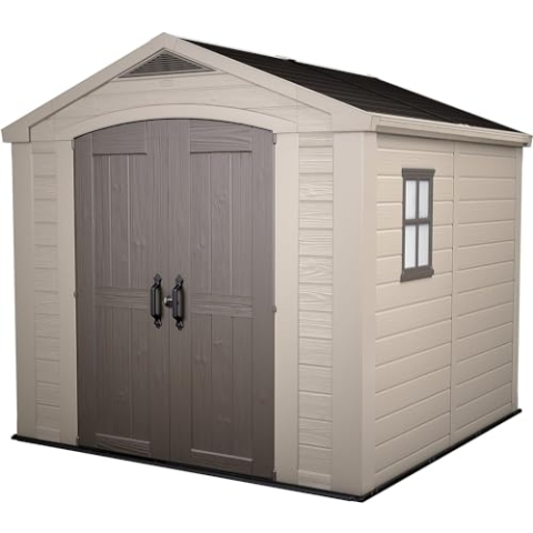 Keter Gerätehaus, Beige/Taupe, 8 x 8