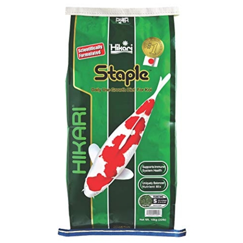 Hikari Staple Japanisches Koifutter, Inhalt:10 kg, Größe:2.7-4.0 mm