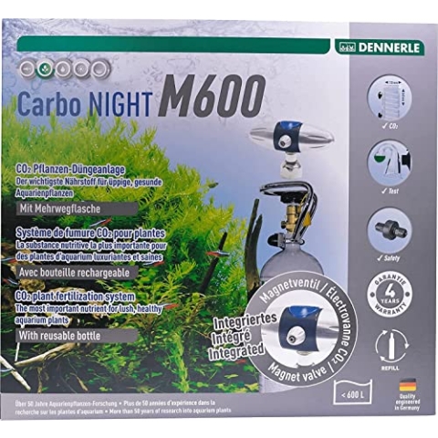Dennerle Carbo Night M600 - CO2-Düngeset für Aquarien bis 600 Liter