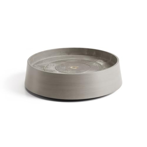 Ecopots Oslo Pflanzkübel rund mit Rädern UV-beständig aus recyceltem Kunststoff Innen & Außen top Qualität