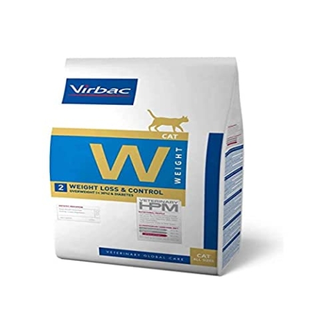 Virbac Veterinary HPM Weight Loss and Control Cat Food, 1,5 kg