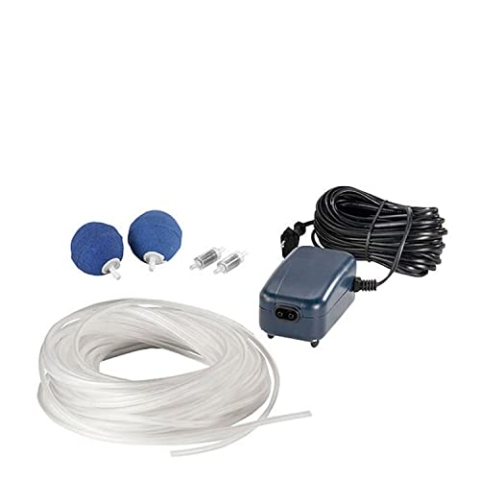 FIAP AIR Active Set 1.000 - Teichbelüfter - Sauerstoffversorgung - Belüfterpumpe - Belüfter - Sauerstoffanreicherung - Gartenteich - 216 l/h Luftleistung - Komplettset