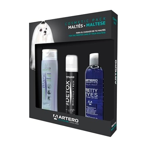 Artero Komplettes Set für die Hygiene Ihres Hundes (Malteser)