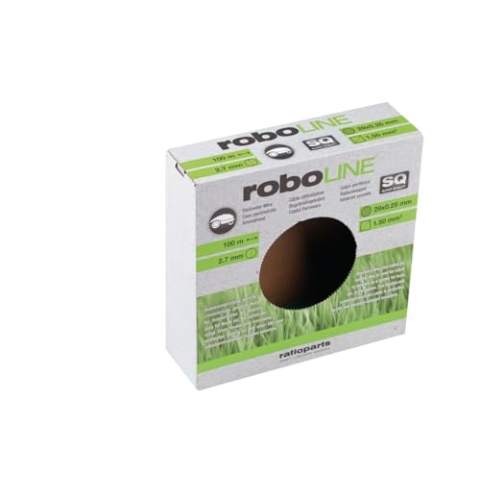 Ratioparts Begrenzungskabel für Mähroboter Ø 2,7 mm x 100 Meter (Ø-Leitung 1,5 mm²), Grün