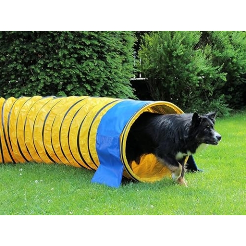 Procyon Profi Agility Tunnel 360° mit Stützsandsäcken nach FCI-Standard L=5m Ø60cm