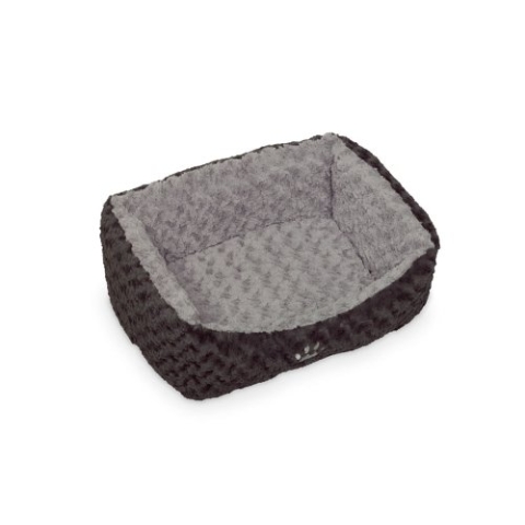 Nobby Komfortbett "SEOLI" dunkelgrau / hellgrau L x B x H: 75 x 60 x 23 cm
