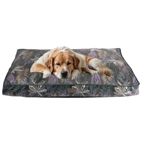 bo&flash Design Hundekissen Madison Max L – Formstabiles & Komfortables Hundebett – Hundematte mit waschbarem Bezug – Dog Bed rutschfest & stylisch – Hunde Kissen in Premium Qualität