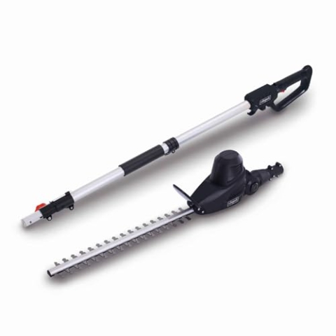 Scheppach Elektro Heckenschere ETHT500 mit teleskopierbarem Schaft | SchnittØ 16mm | Leistung 500W | Schwert & Schnittlänge 520 / 450mm | Schnittgeschwindigkeit 1500min/1 | Gesamtlänge bis zu 2750mm