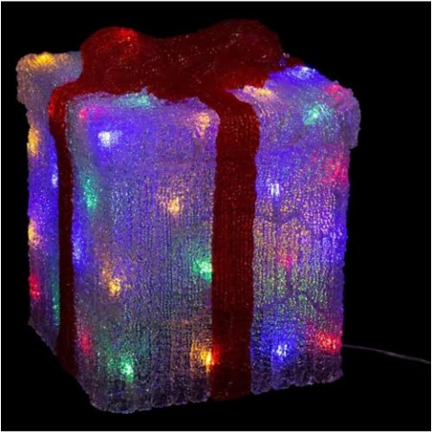 Fééric Lights and Christmas Geschenk, beleuchtet, 50 l, H47