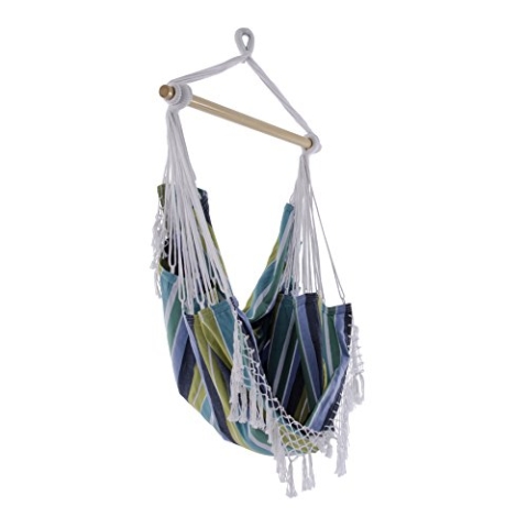Vivere B529 Hängematte Sessel Baumwolle, Cayo Reef mehrfabig