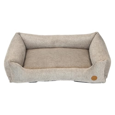 JACK AND VANILLA, Hundekissen, Modell Riga Sofa, beige Farbe, L, 100 x 70 x 27 cm