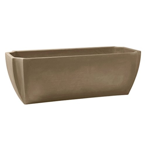 EDA Plastiques 13904 BR.T VX1 Palmea Blumenkasten, 120 x 47 x 42 cm