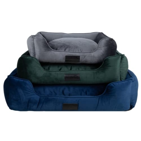 District 70 VELURO Box Bett - Grau - S