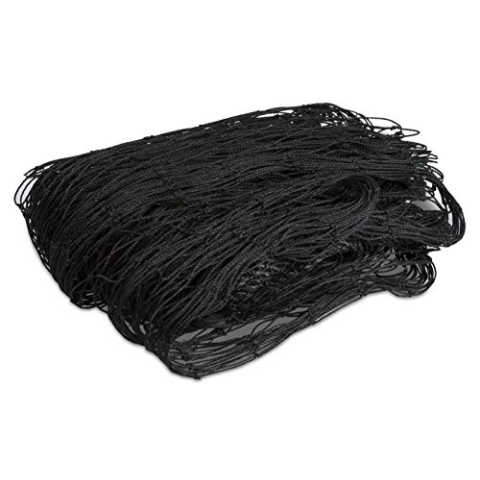 Windhager Katzenschutz-Netz Katzennetz für Balkon Terrasse und Fenster, Robustes HDPE-Gewebe, 2,5 x 6 m, schwarz
