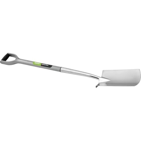 Draper 83754 Gartenspaten aus Edelstahl mit weichem Griff