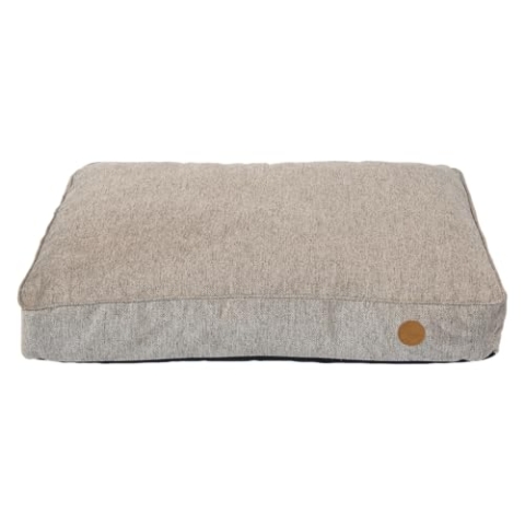 JACK AND VANILLA, Hundebett, Streifenmodell, Farbe Beige, Größe L, 100 x 70 x 14 cm