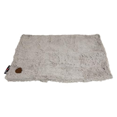 JACK AND VANILLA, Hundedecke, Muschelmodell, Grau, Größe XL-XXL, 150 x 100 cm