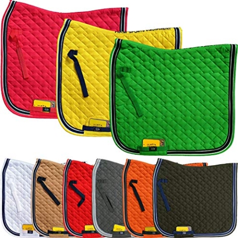 HKM Kontinent Sattelunterlagen Elfenbein One Size