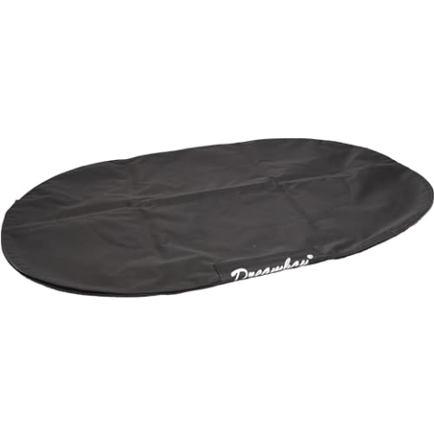 Flamingo Kissenbezug Dreambay® Oval Schwarz 100x75x15cm
