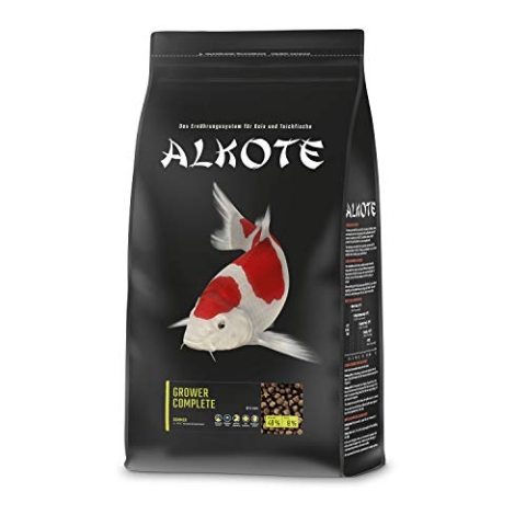 AL-KO-TE, 1-Jahreszeitenfutter für Koi, Sommer, Schwimmende Pellets, 6 mm, Hauptfutter Grower Complete, 3 kg