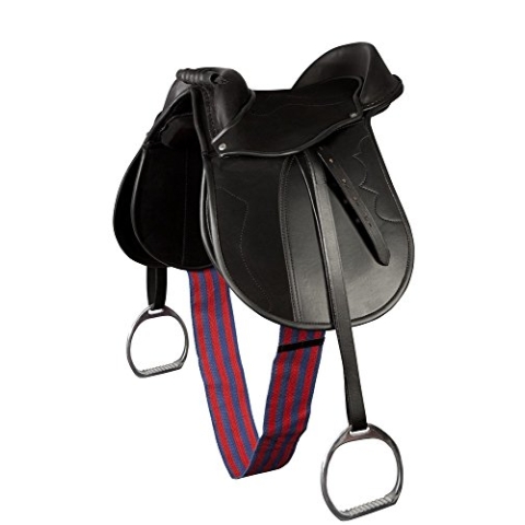 Pony-Sattel-Set, schwarz 15