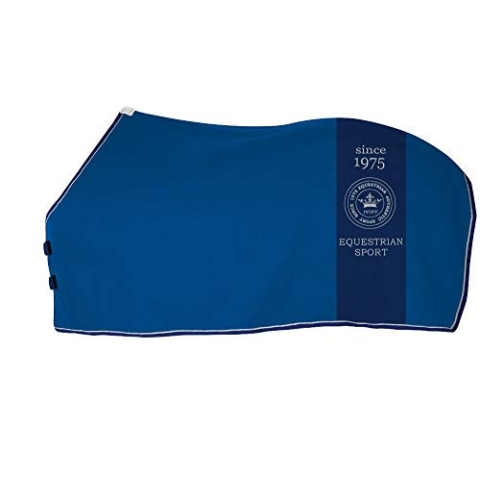 PFIFF Fleecedecke ´Eike´. mittelblau 125cm