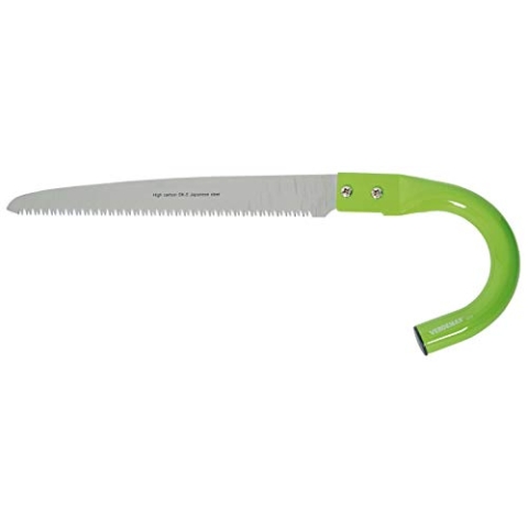 VERDEMAX Handsäge mit 30 cm Stahlklinge und Regenschirmgriff
