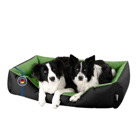 BedDog Hundebett XXXL - Hundekissen - Hundekorb - Hundecouch - Hundesofa - Bezug abziehbar, Waschbar, für Große Hunde