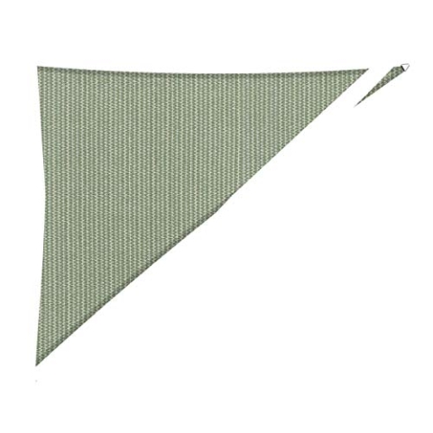 Shadow Comfort Schattensegel Sonnenschutz Wasserdurchlässig HDPE Gartenmarkise für Außen Garten Terrasse UV Block - Dreieck 4x5x6,40m - Moonstone Green