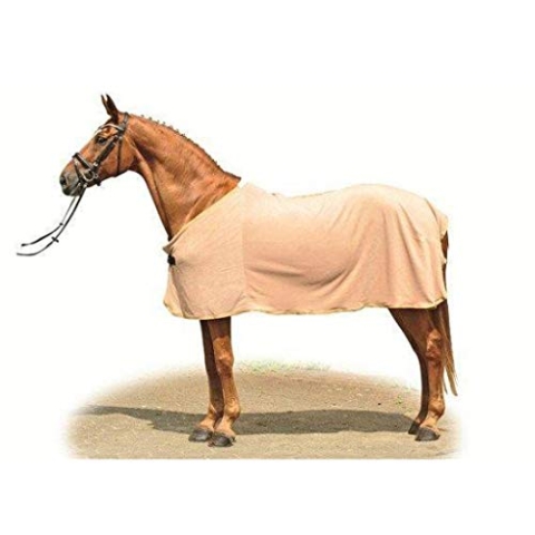 HKM 7901 Abschwitzdecke Polarfleece, Pferdedecke Weidedecke Stalldecke, 75-165